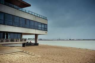 Отель Pirita Beach Apartments & SPA Таллин Номер-студио с террасой и видом на море-8