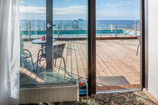 Отель Pirita Beach Apartments & SPA Таллин Номер-студио с террасой и видом на море-30